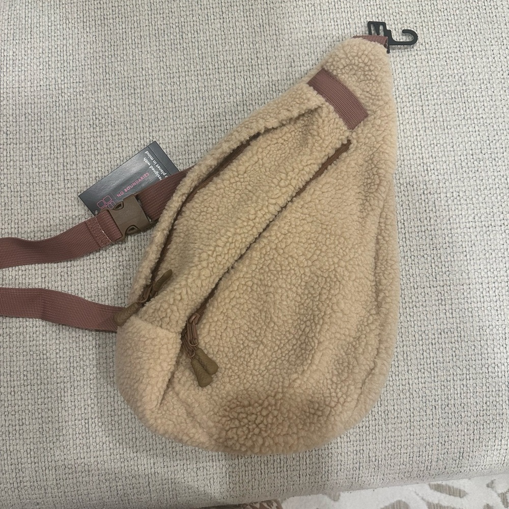 No Boundaries Tan Crossbody Bag